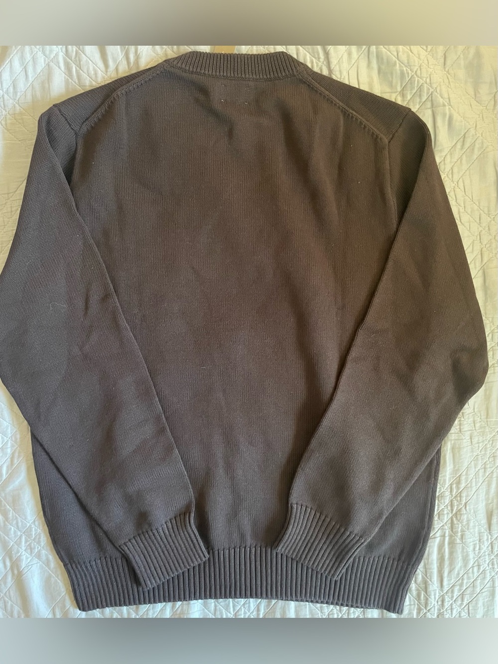 J. CREW Heritage cotton crewneck sweater in Earthen Umber Size L NWD $98 CO891 - Picture 9 of 9